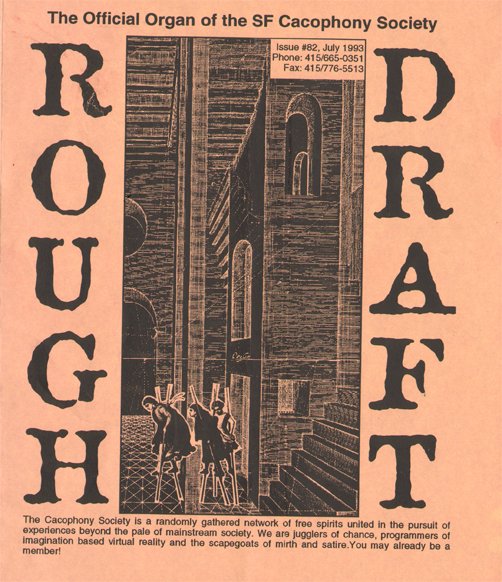 Rough Draft 82 July 1993 Cover